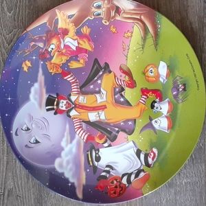 Vintage McDonald's haloween plate